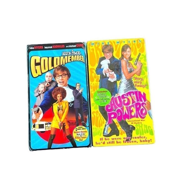 ❌WATER MARKED❌ && SEALED NWT AUSTIN POWERS VHS - Picture 1 of 2